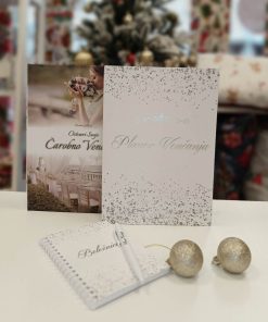 Knjiga+Planer Venčanja srebrotisak